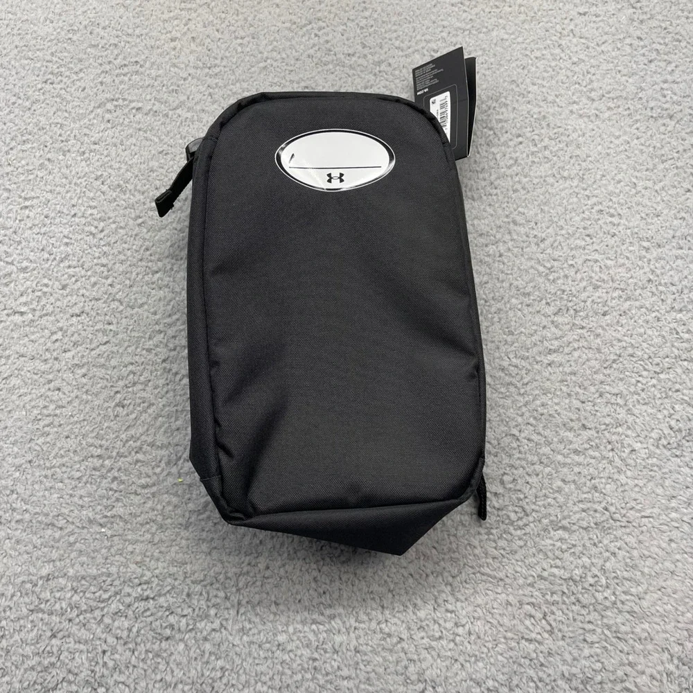 NWT Under Armour UA71270 Insulated Front Pocket Black Lunch Bag 1387676-001